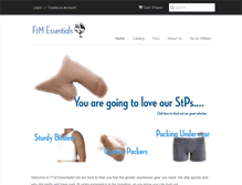 Tablet Screenshot of ftmessentials.com